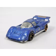 Miniatura 1/64 Hot Wheels - Ferrari 512m Azul E Prata