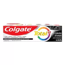 Creme Dental Multibenefício Colgate Total 12 Carvão Ativado 90g