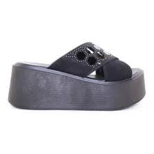 Sandalias Plataforma Cruzadas Cherie Dama Cher39s Cshoes