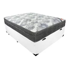 Cama Box Ortobom Iso Superpocket Casal De 188cmx138cm Branco