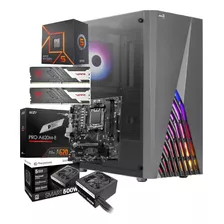 Torre Pc Gamer Ryzen 5 8600g, 16gb Ram, Disco Ssd 500 Gb 