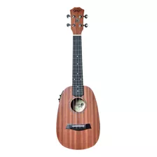 Ukulele Pineapple Elétrico Seizi Bali Sapele Concert