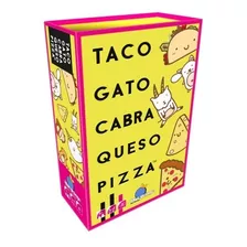 Taco Gato Cabra Queso Pizza - Juego De Mesa En Español