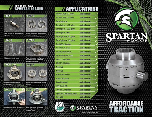 Spartan Locker Sl T8-30 Compatible Con Toyota 8  Diferencial Foto 3