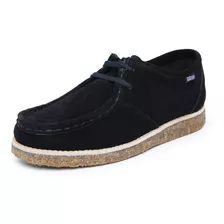 Sapato Cacareco Solado Crepe London Style Original Black