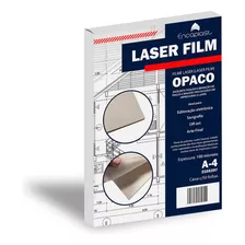 Laser Film Opaco Para Fotolito Serigrafia Desenho A4