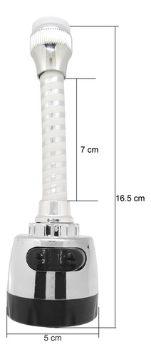 Extensión Aireador Canilla Flexible Adaptador Rosca  M Y H