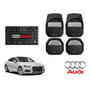 4 Proyectores Luz Led Cortesia Puertas Logo Audi Original