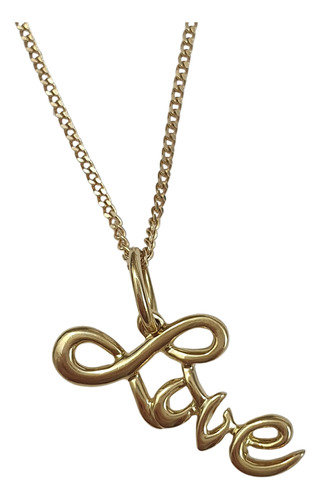 Pingente Hstern Love My Collection De Ouro Amarelo 18k 750 Amarelo