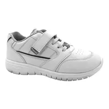 Zapatilla Colegial Cuerina Con Velcro Marcel 27-40 Childrens