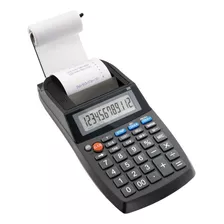 Calculadora De Mesa Com Bobina Compacta 12 Dígitos Ma-5111