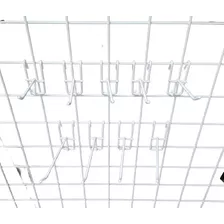 Mensula Gancho Para Panel De Alambre Ranurado De 15cm 10unid
