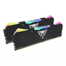 Memoria Ram Viper Rgb Gamer Color Negro 16gb 2 Patriot Pvr416g320c6k