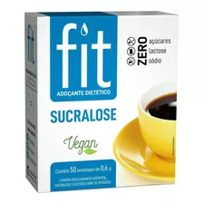 Adoçante Fit Sucralose 50 Sachês 0,6g