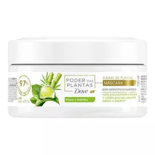 Máscara De Tratamento Poder Das Plantas Força + Bambu Dove 190g