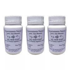 3x Sal P/ Lavagem Nasal - 100% Natural, Sinusite, Rinite