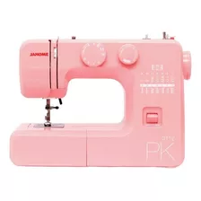 Máquina De Costura 3112pk 220v Janome Consertos Em Geral Cor Rosa