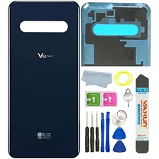 Carcasa De Repuesto Para LG V60 Thinq V600 5g. Blanco Y Azul