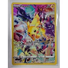 Carta Secreta Rara Pokemon Pikachu 160/159 Realeza Absoluta 