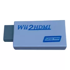 Adaptador Conversor Nintendo Wii Para Cabo Hdmi 