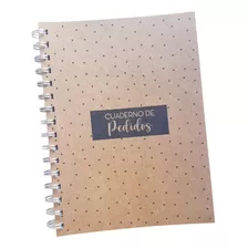 Cuaderno De Pedidos / Ideal Para Emprendedores