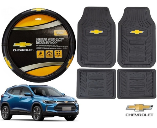 Funda Cubre Volante Negro Chevrolet Tracker 2021