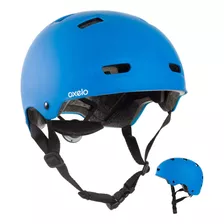 Casco Roller Skateboard Patin Mf500 Azul Oxelo