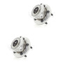 (2) Mazas Rueda Del C/conector Abs Lobo 8 Cil 5.4l 4wd 09/10