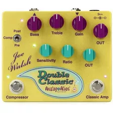 Analog Alien Joe Walsh Double Classic Pedal Compresor Drive