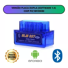 Scanner Obd2 Elm327 Placa Dupla Versão 1.5 Pic 8f25k80