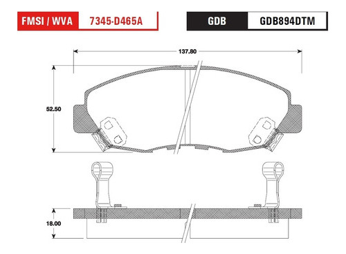 Jgo Balatas Delan Honda Civic Coupe 2003 1.7 Cermica Trw Foto 2