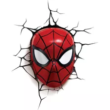Lámpara Decorativa Marvel De Spider-man 3d Light Fx Lámpara