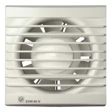 Ventilador Extractor Baño Con Temporizador Edm-80 Nt