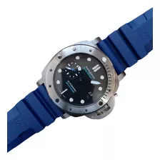 Reloj Azul Panerai Submersible Automático Cristal Zafiro 