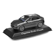 Miniatura Porsche Cayenne E3 Coupe Turbo 1:43 Cinza