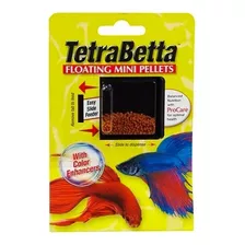 Alimento De Peces Que Mejora La Coloración Tetra Betta Mini Pellets 4.5g