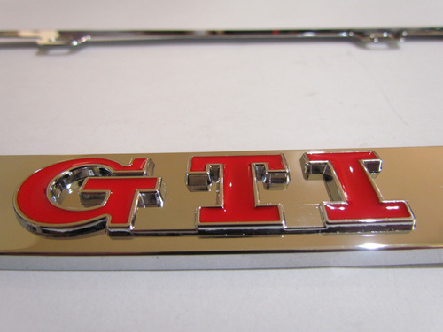 Porta Placas Gti Volkswagen Vw Golf Mk1 Mk2 Mk3 Mk4 Mk5 Mk6  Foto 10