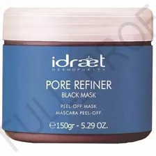 Mascarilla Facial Para Piel Idraet Black Mask 150g