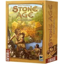 Jogo De Tabuleiro Stone Age + Expansão Novos Inglês Raro