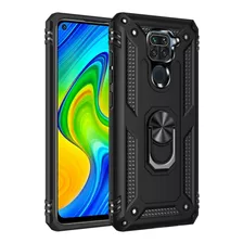 Forro Estuche Para Xiaomi Redmi Note 9 Con Anillo 360°