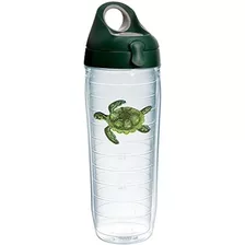 Tervis Green Turtle Tumbler Con Emblema Y Hunter Green Con T