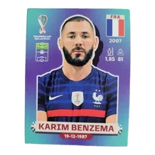 Estampa Mundia Fifa Qatar 2022 Panini Karim Benzema #16