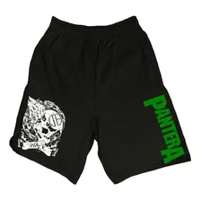 Short Bermuda Pantera Metal,death,black,rock,streetwear.