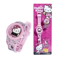 Reloj Digital Hello Kitty Con Luces En Su Caja