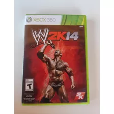 W2k14 Xbox 360 Original Dvd Semi Novo Midia Física 