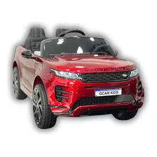 Carrinho Eletrico Range Rover Evoque Vermelho Infantil 12v