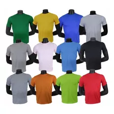 Kit 5 Camisetas 100% Poliéster-cores Variadas (sublimação)