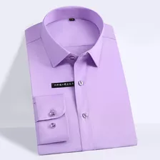 Camisa De Vestir Formal Para Hombre, Oficina De Negocios/rop