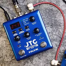 Nux Jtc Pro Drum Loop Pro Dual Switch Looper Pedal 6 Horas D