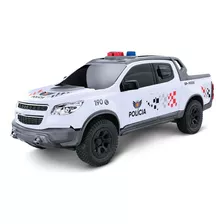 Viatura Miniatura S10 Policia Sp Caminhonete Pick Up Roma